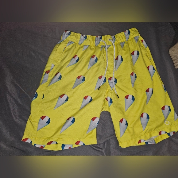Empyre snow cone yellow swimshorts - Picture 3 of 4